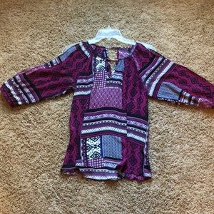 A. Byer open shoulder top!